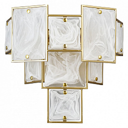 A4068AP-3SG Arte Lamp Theemin настенный светильник с тремя плафонами квадратной формы