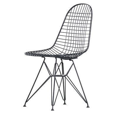 4055737103438 Wire Vitra Стул металлический решётчатый чёрный