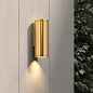 1428020 Ava 200 Astro lighting настенный светильник pvd брашированная латунь — фото 4