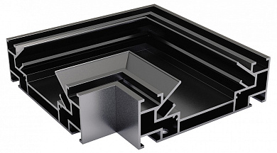 встраиваемый угловой профиль для трёхфазного шинопровода