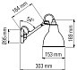 Светильник для ванной Lampe Gras N°104 Bathroom DCW éditions — фото 2