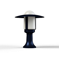 Newpark N° 3; Frosted glass E27 105W; Steel blue