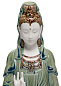 1001941 Lladro Kwan Yin фарфоровая статуэтка богини, сидящей в медитативной позе — фото 2