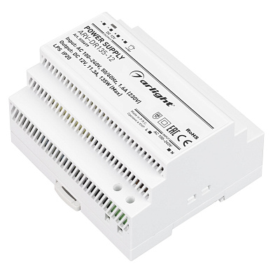 035699 Arlight блок питания ARV-DR135-12 (12V, 11.3A, 135W)