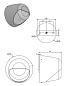 193001111 Roger Pradier Ronex APPLIQUE N°1 G9 LED BLEU 111 Ориентирующий светильник — фото 1