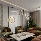 7025/52L Odeon Light Nastro подвесной светильник 52W 1450lm 3000K — фото 4