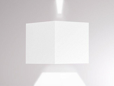 QUASAR 10 1NB 1WB LED (white) уличный настенный светильник, Molto Luce