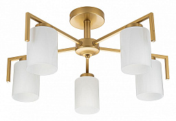 1142/5P Gold Escada Style потолочный светильник с пятью плафонами