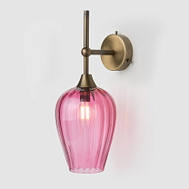 Retro Petite Wall Light рубиновый