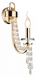 5063/1W Odeon Light Capel настенное бра с изогнутым кронштейном и абажуром