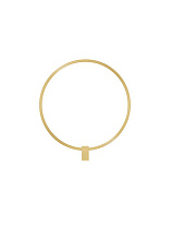 Triac Dimmable Brass Gold Aluminium LED 21Watt 220-240Volt 1050Lm IP20 2700-3000-4000K CCT by Dip Switch D:50 W:10 H:55 cm