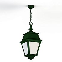 Avenue 2 N° 1; Opal PMMA Built-in LED 2700°K warm white 13W; British green