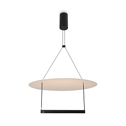 MOD280PL-L30B3K Maytoni Ambience подвесной светильник с круглым плафоном в черном корпусе