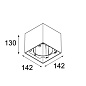 12800109 Modular Smart Surface Box 115 1x LED GI Ceiling Lamp — фото 7