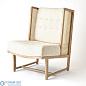 Palm Desert Wing Chair Global Views кресло