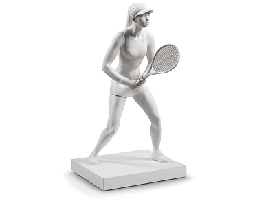 LADY TENNIS PLAYER Фарфоровый декоративный предмет Lladro 1009282