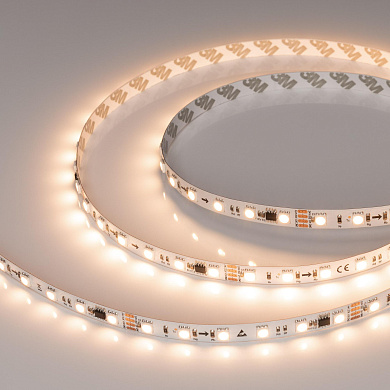 039040 Arlight Лента SPI-B60-10mm 24V Warm3000-PX6-RAM (15 W/m, IP20, 5060, 5m)