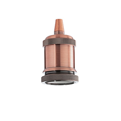 249223 Ideal Lux PORTALAMPADA E27 GHIERA RAME lampholder