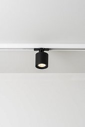 Трековый светильник Milan Iluminacion Kronn 77 однофазный, черный