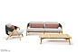 Knit 3-местный садовый диван из тикового дерева Ethimo