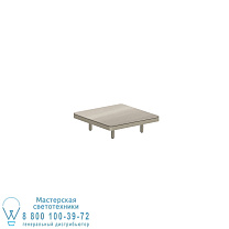 СТОЛ ALURA LOUNGE 80 80X80X23CM SAND СТОЛЕШНИЦА CERAMIC TAUPE СЕРЫЙ Royal Botania
