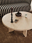 Журнальный стол Tarn Ferm Living 1104270013 белый бук с масляной отделкой — фото 2