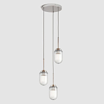 Ship Light - Polished Nickel, 3 Drop Cluster никель