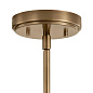 Aivian 30" 5 Light Chandelier with Clear Glass Weathered Brass люстра 52398WBR Kichler — фото 2