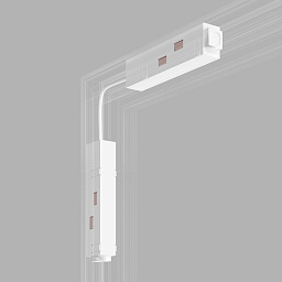 a061249 Elektrostandard Slim Magnetic угловой соединительный элемент для магнитного трекового шинопровода