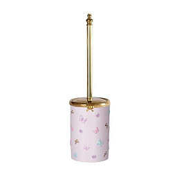 0006735-555 Villari Butterfly туалетная щетка с розовым узором