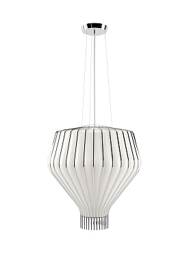 Saya F47 Fabbian подвесной светильник White - Chrome F47A15