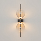 Настенный светильник Maytoni Double Moon 8W 950лм Черный MOD478WL-L8B3K — фото 2