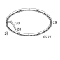 INFORM R1+ DOWN 92748 DIM5 B-MMAT черный Delta Light накладной потолочный светильник