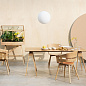 2484-0100 Luna Design House Stockholm Средний подвесной светильник с матовым белым шаром — фото 3