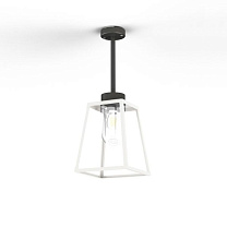 Lampiok 1 N° 2; Clear glass E27 52W; White