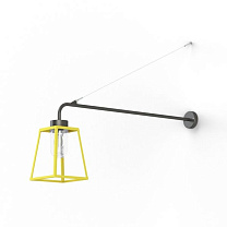 Lampiok 1 N° 6; Clear glass E27 52W; Sulfur yellow