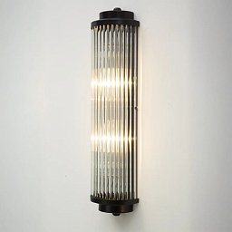 PP-610 Patinas lighting Orly бра со стеклянными стержнями в металлической раме, двойное