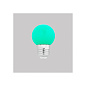 17473 светодиодная лампа G45 GREEN E27 1W LED Faro barcelona