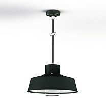 Faktory N° 3; Clear glass E27 70W; Slate grey