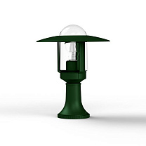 Newpark N° 3; Clear glass E27 105W; British green