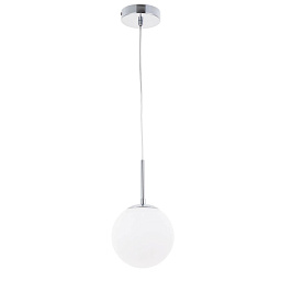 A1565SP-1CC Arte Lamp VOLARE подвесной светильник с шарообразным плафоном на золотистой ножке