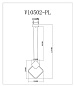 V10502-PL Moderli Store подвесной светильник, 11Вт, 4000K, 336лм, латунь