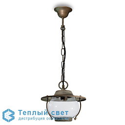 2063 Moretti Luce Betulle уличный потолочный светильник с круглым плафоном в металлическом корпусе