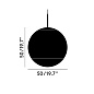 Mirror Ball LED 50cm Tom Dixon, подвесной светильник — фото 1