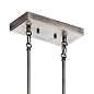 Grendel 5 Light Linear Chandelier Classic Pewter люстра 52037CLP Kichler — фото 5