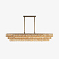 Потолочный светильник Villanova 2 Rectangular Chandelier Bella Figura CL456-RECT — фото 6