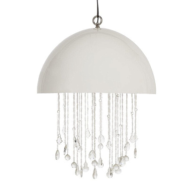 Lunar Chandelier Large White люстра Sonder Living 1307028