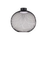 Matt Black Metal & Acrylic LED 24Watt 220-240Volt 727Lm 3000K IP20 D:50 H:52 cm