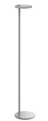 Oblique Flos Architectural Торшер круглый серый f-a-128