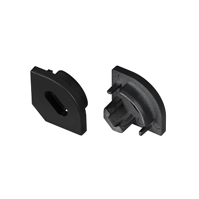 049410 Arlight Заглушка SL-KANT-H10 BLACK с отверстием